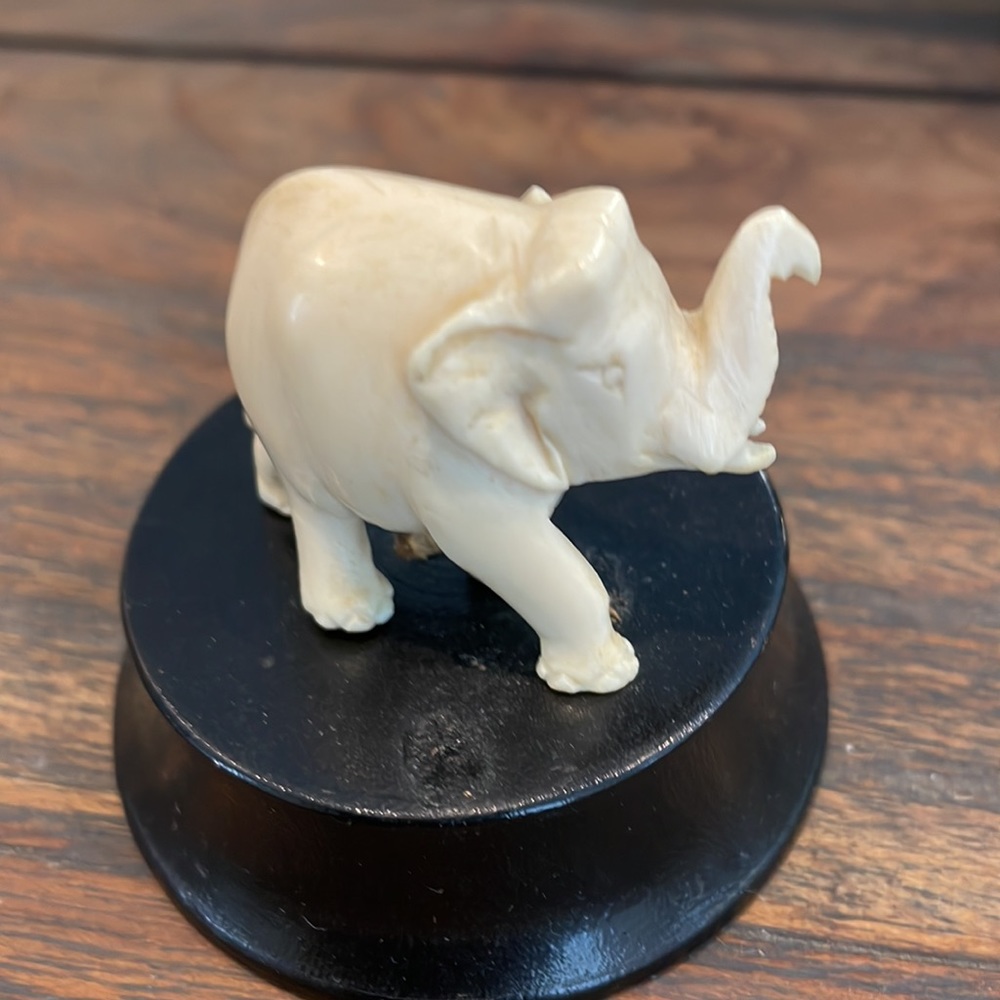 Ivory or Bone good luck elephant - Picture 1 of 5